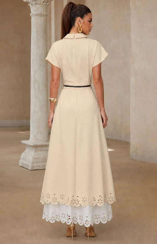 "Mi Lady" Broderie Anglaise Elegant Dress