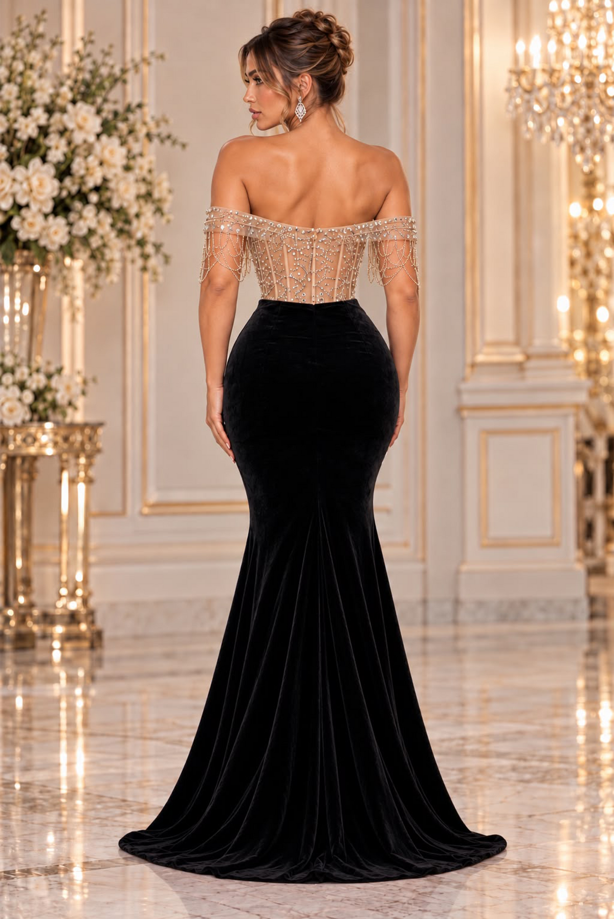 I Own The Room Gala Maxi Dress- Black