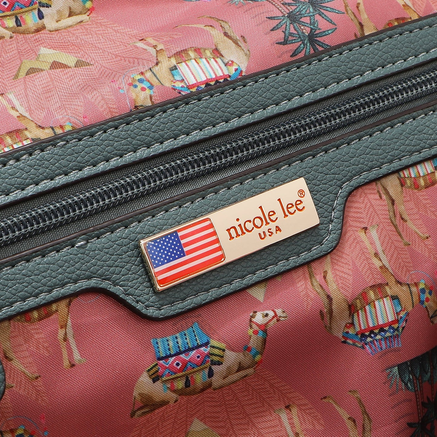 Nicole Lee "Queen Cleopatra" 3-Piece Set (Backpack, Crossbody, Wallet)