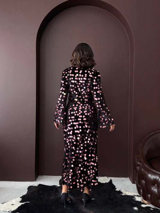 City of Dreams Skirt Set- Pink