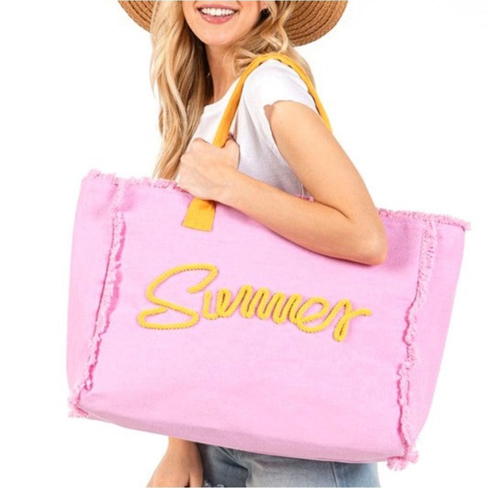 SUMMER Fringe Oversized Fashion Tote