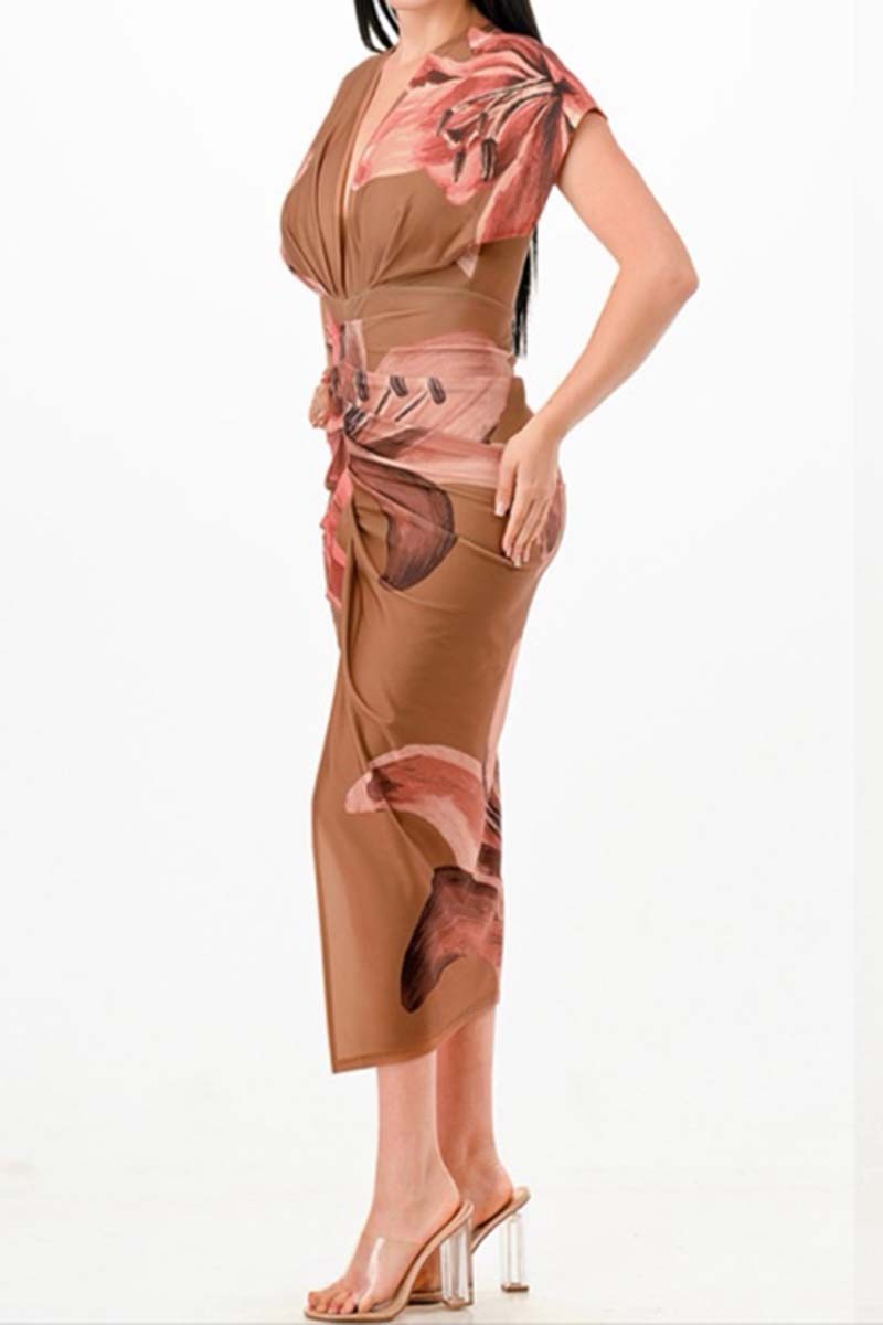 Ms. Browning Midi Dress