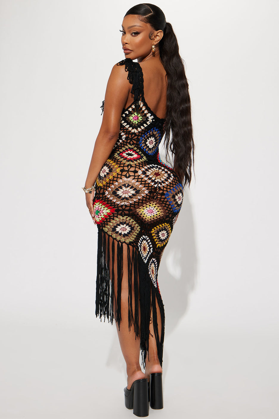 Crochet Fringe Dress