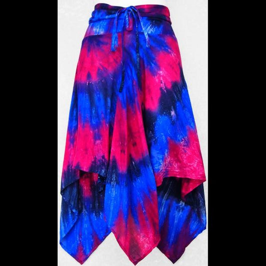 Nebula Tie-Dye Convertible Top/Skirt