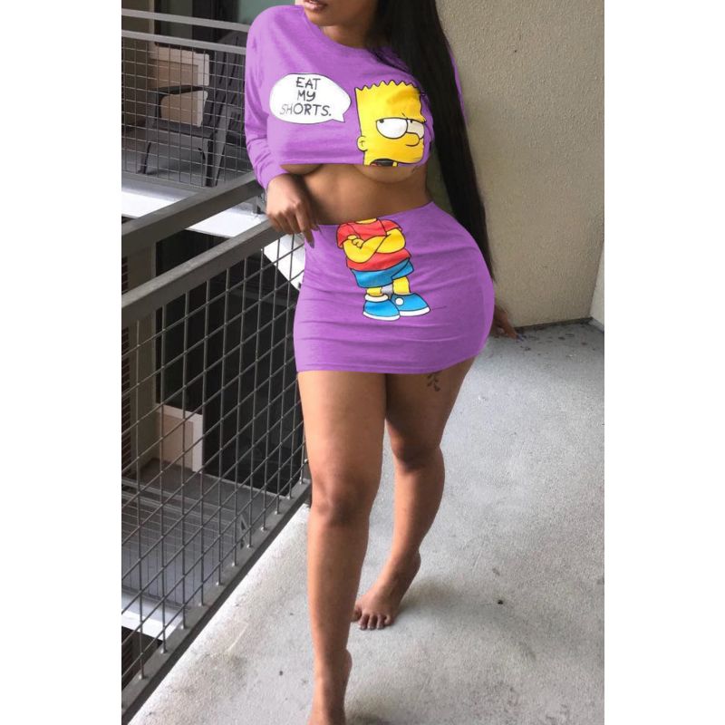 "eat my shorts" the simpsons bart simpson mini skirt set