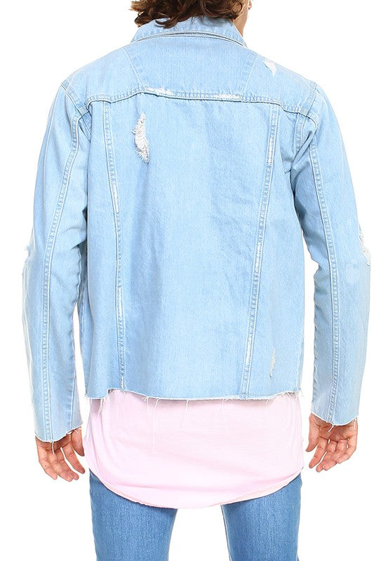 Cropped Denim Jacket