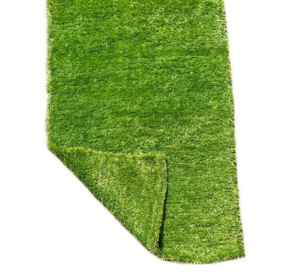 2' x 5' Feet Reversible Soft Shag Green Area Rug