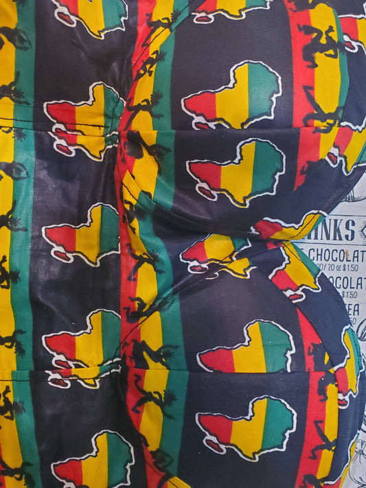 african rasta tube top