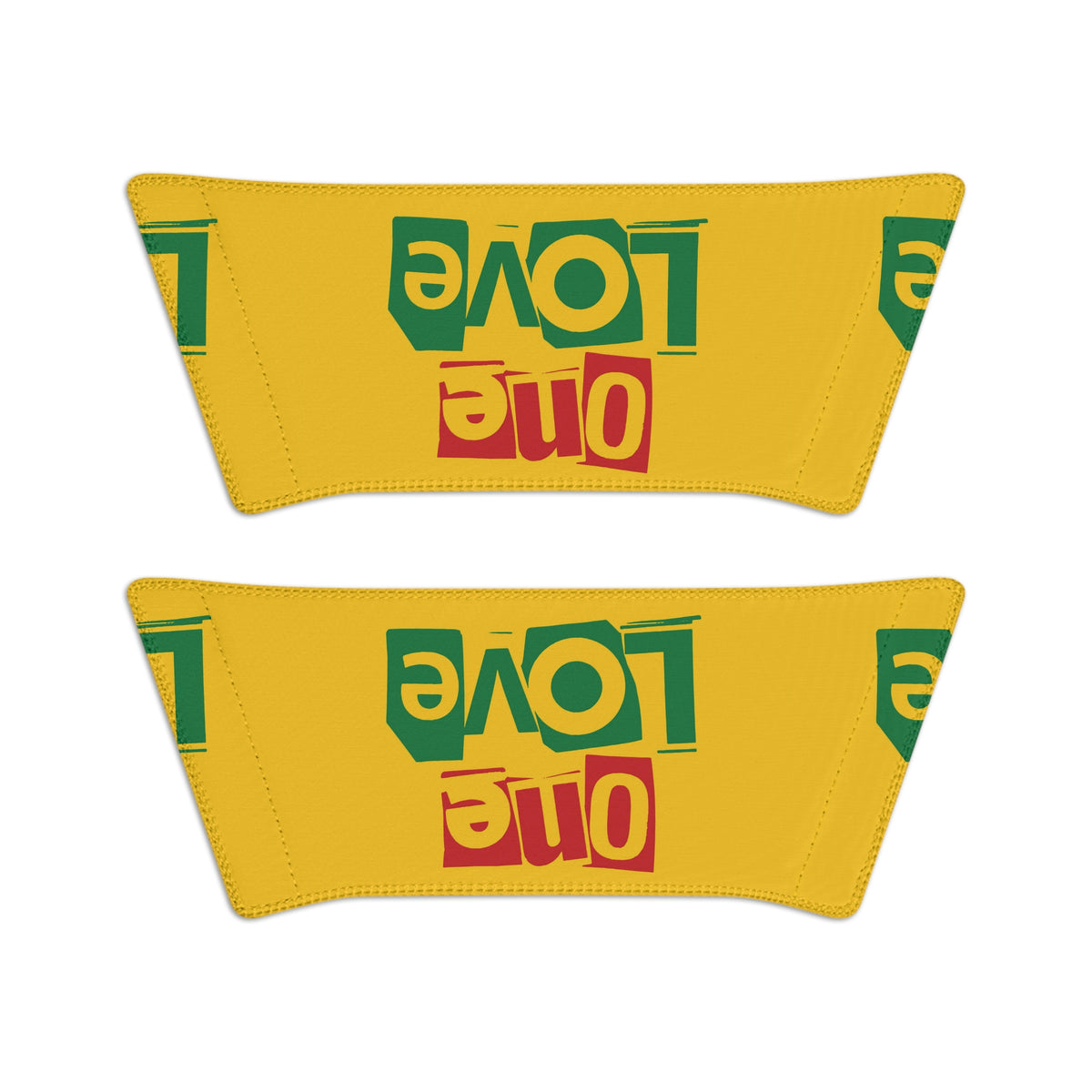 "One Love" Print Men's Slide Sandals