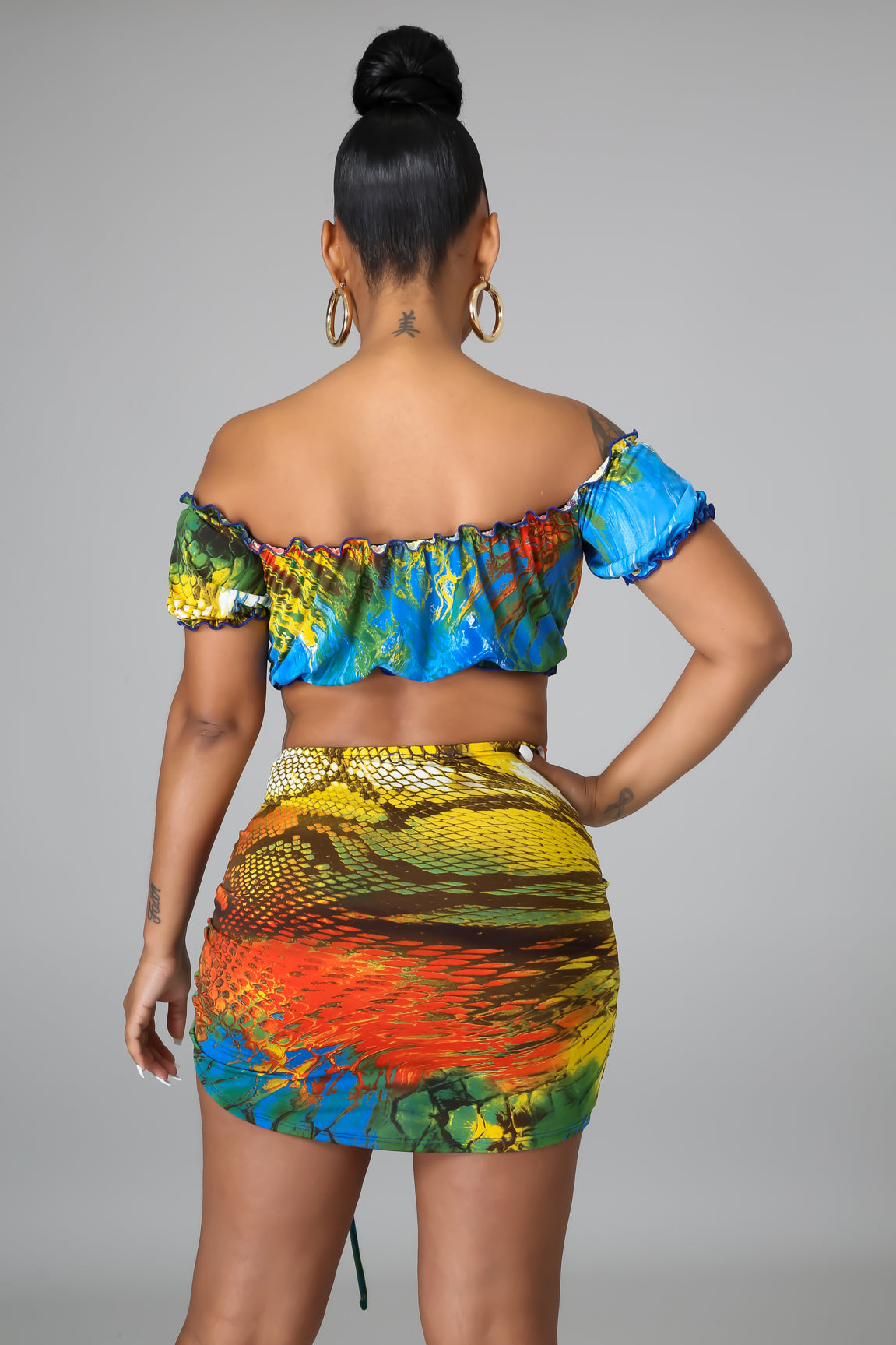 Tropical Island Gal Skirt Set