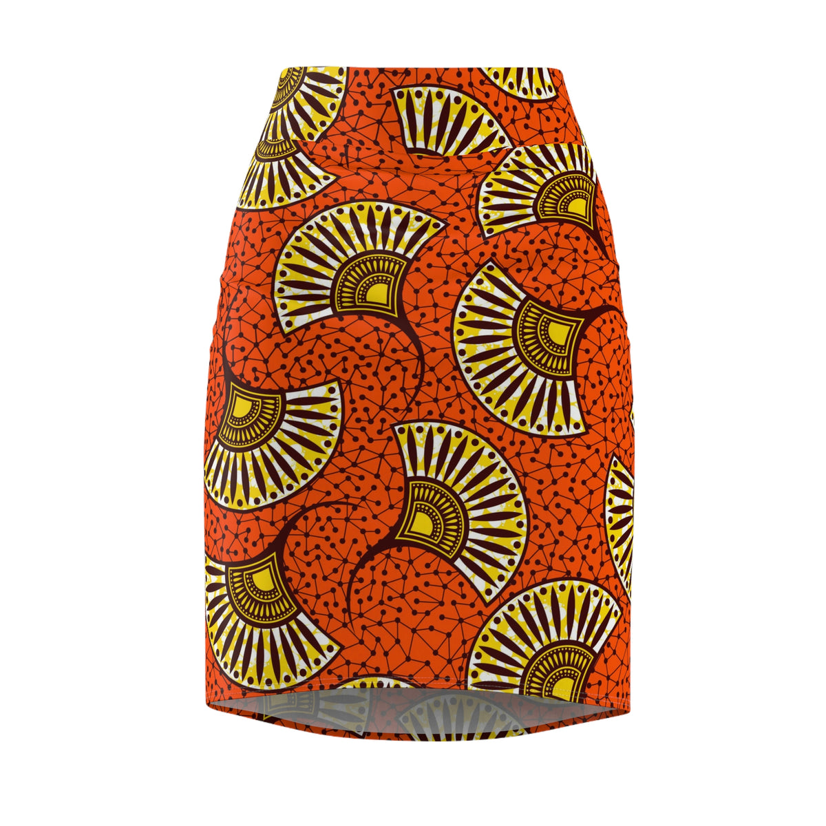 African Print Pencil Skirt