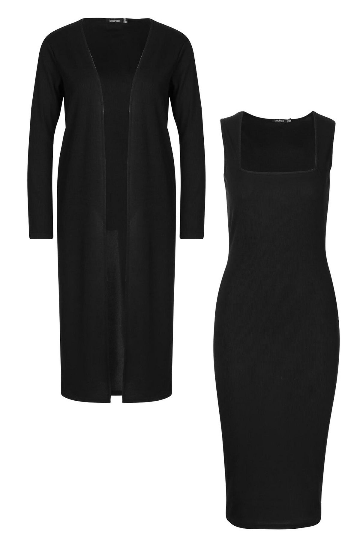 midi dress & duster set