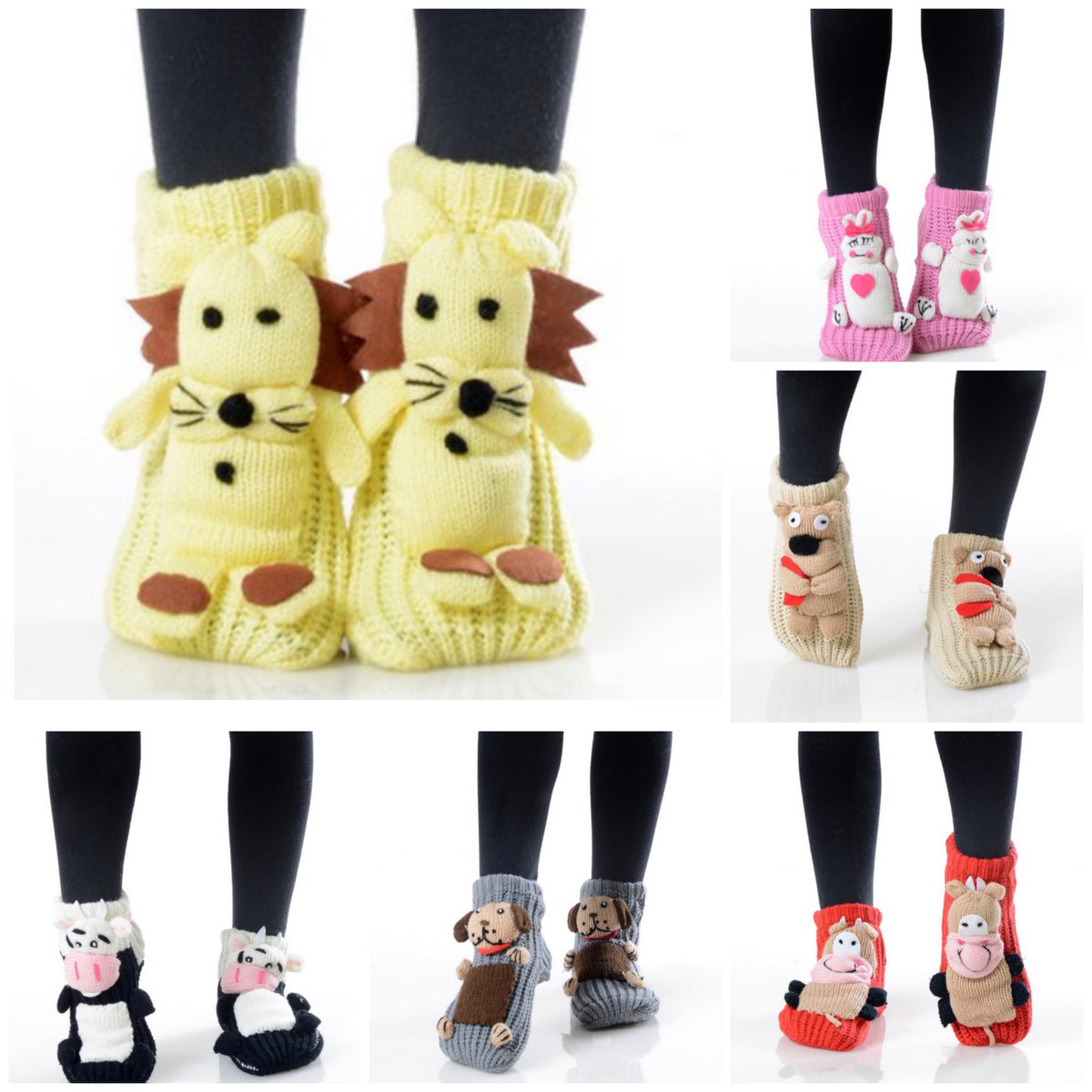 kids 3d slipper socks