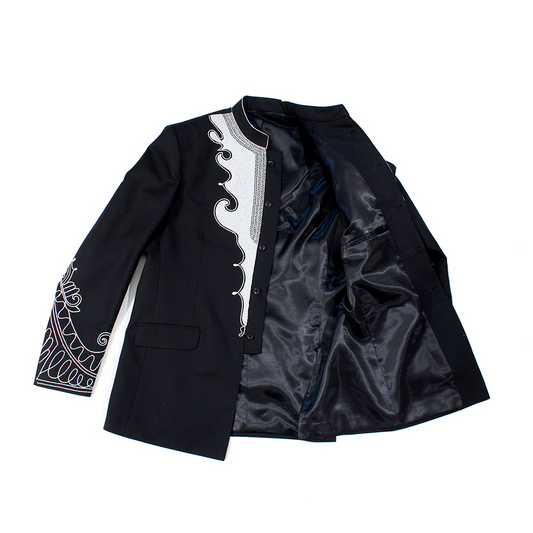 men’s black panther blazer