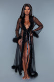 Marabou Mesh Robe- 11 Colors