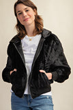 REVERSIBLE ALL WEATHER FUR LINED BOMBER JACKET-2 COLORS