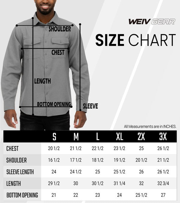 MEN'S LONG SLEEVE FLANNEL FULL PLAID CHECKERED SHIRT-7 COLORS