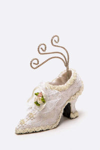 Laced Shoe Jewelry Display Fixture