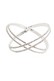 CRISSCROSS RHINESTONE BRACELET-3 COLORS