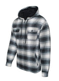 Men's Flannel Sherpa Lining Jacket- 8 Colors