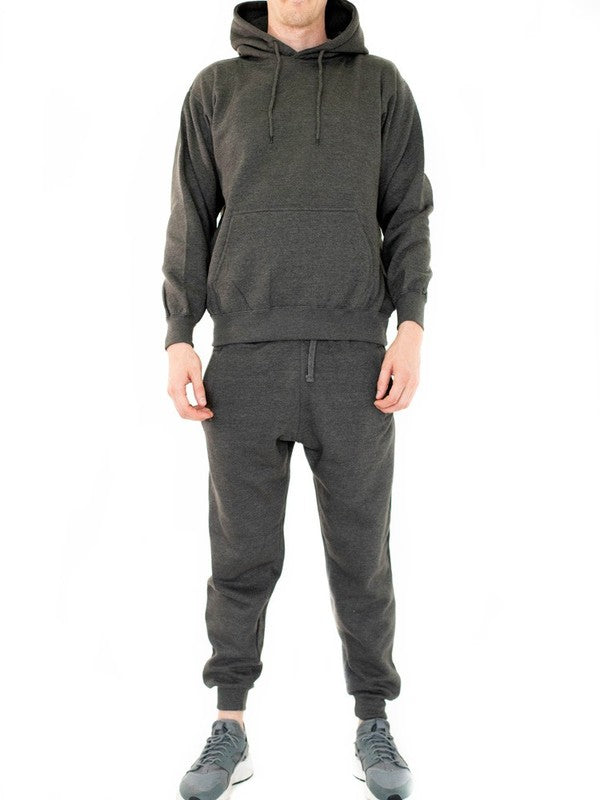 Unisex Sweat Hoodie Suit Sets- 11 Colors