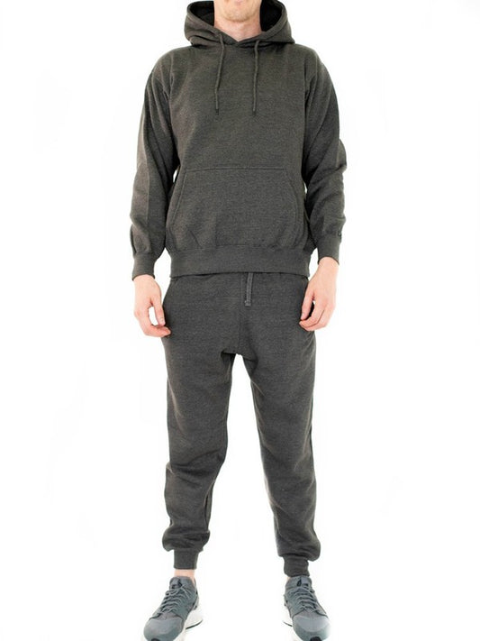 Unisex Sweat Hoodie Suit Sets- 11 Colors