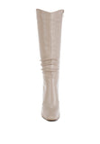 Yanir Slouchy Shaft Knee-High Boots- 2 Colors