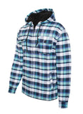 Men's Flannel Sherpa Lining Jacket- 8 Colors