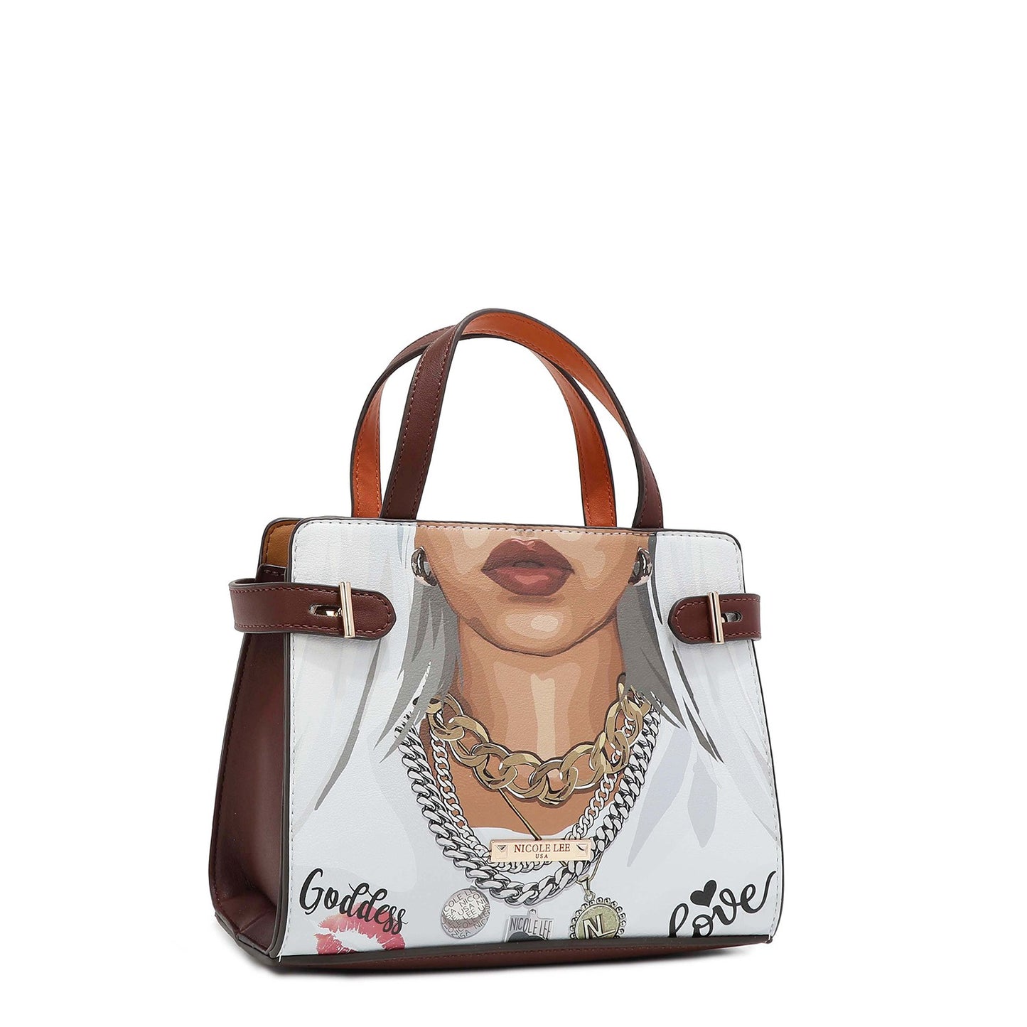 Authentic Nicole Lee "Goddess of Love" 3 Piece Bag Set