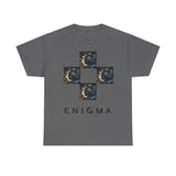 Enigma Unisex Heavy Cotton Tee- 5 Colors