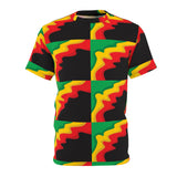 Rasta Vibes Unisex Cut & Sew Tee