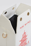 Chinese Take Out Box Fashion Clutch- 9 Colors