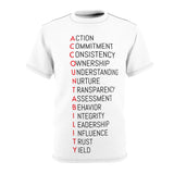 Graphic Tee - Accountability Acronym Design