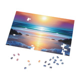 Sunset at the Beach Jigsaw Puzzle (30, 110, 252, 500,1000-Piece)