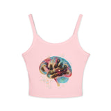 4D Brain Women's Spaghetti Strap Tank Top