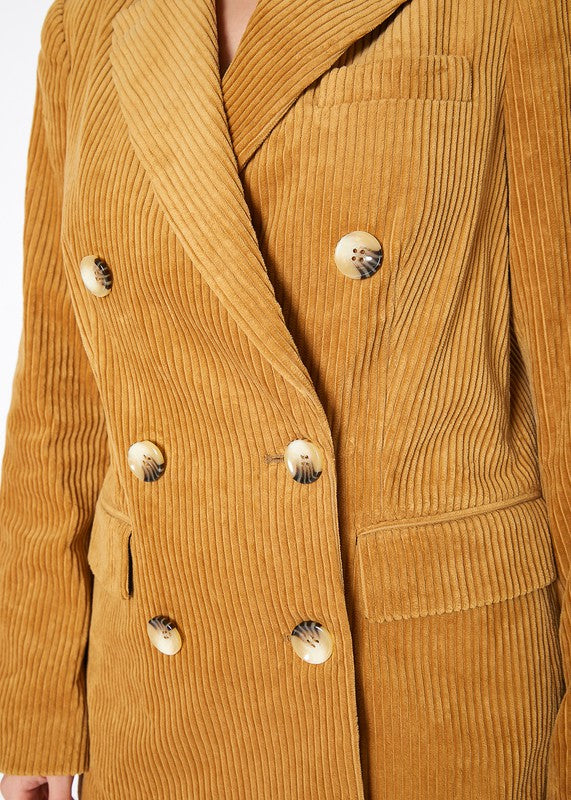 CORDUROY BLAZER XS-XL