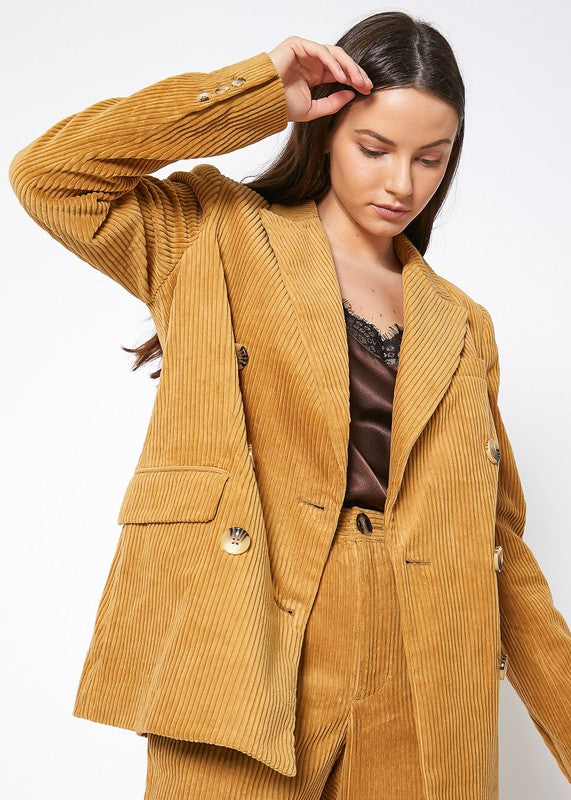 CORDUROY BLAZER XS-XL