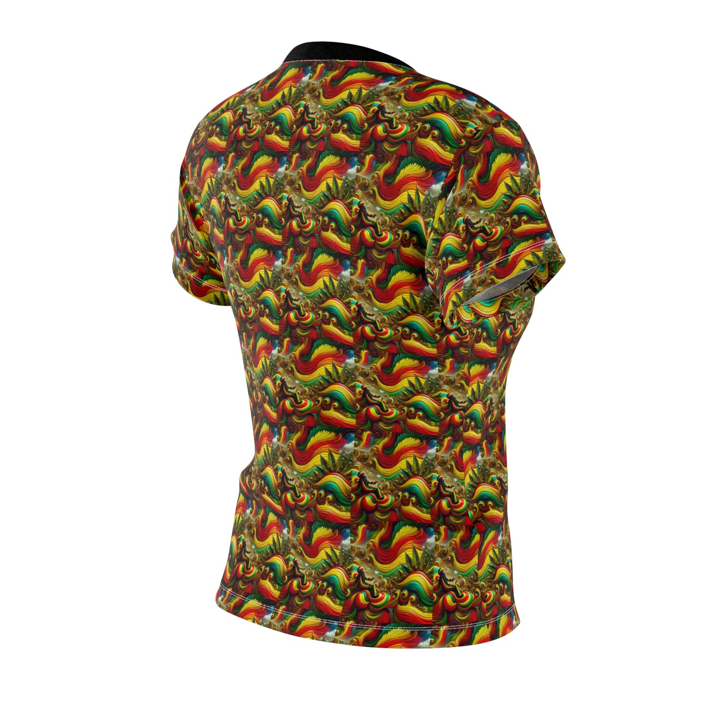 Surreal Rasta Vibe Women's Cut & Sew Tee
