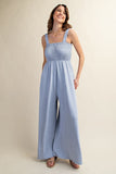 SOFT JERSEY EVERYDAY COMFORTABLE JUMPSUIT-4 COLORS