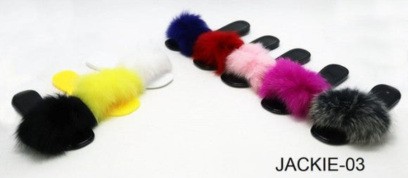 All Fur Sandals-3 Colors