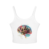 4D Brain Women's Spaghetti Strap Tank Top