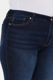 Kan Can USA Plus Size High Rise Ankle Skinny Jeans