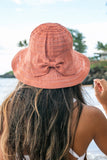 Bow Accent Bucket Sunhat-6 Colors