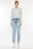 Kan Can USA High Rise Slim Straight Jeans