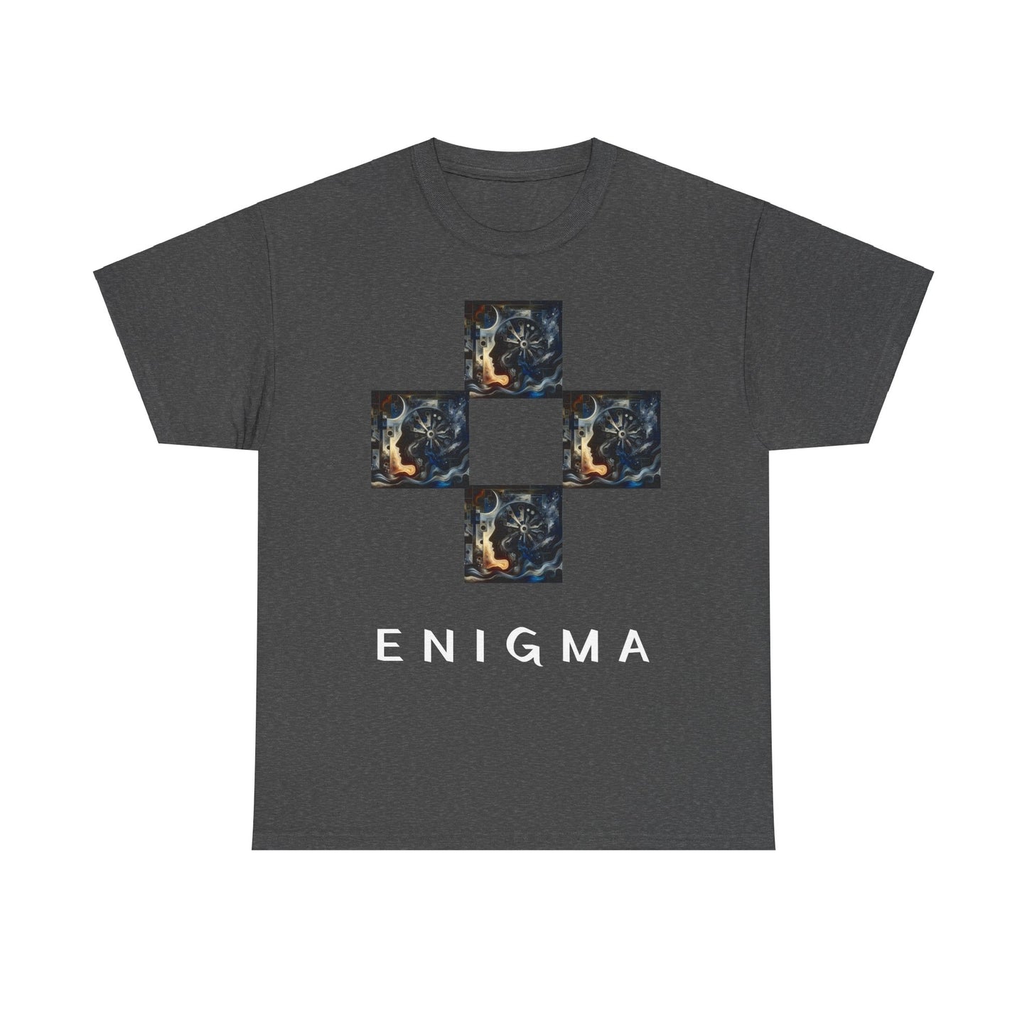 Enigma Unisex Heavy Cotton Tee- 5 Colors