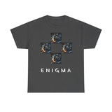 Enigma Unisex Heavy Cotton Tee- 5 Colors