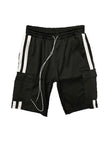 Men's Two Stripe Cargo Pouch Shorts- 8 Colors