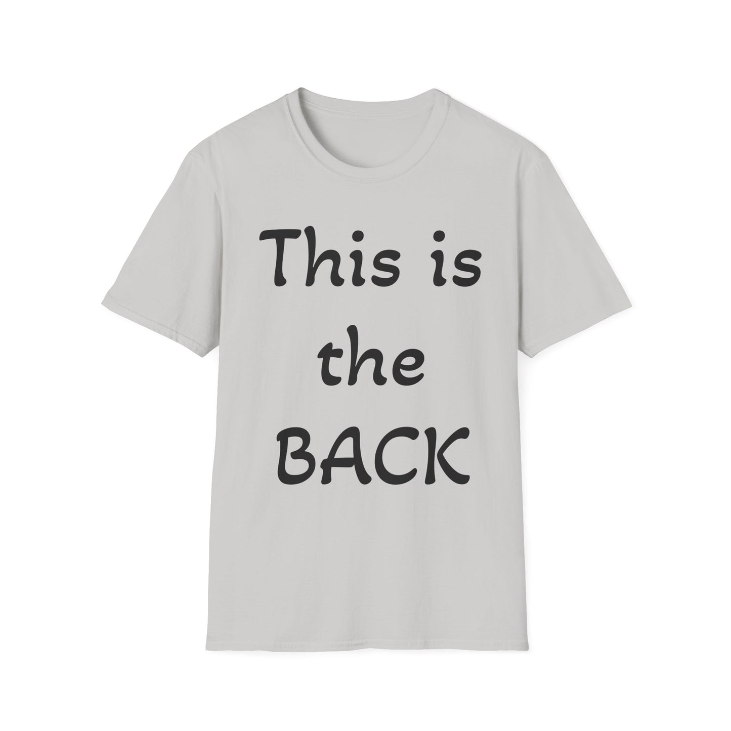 Reverse Display Unisex Softstyle T-Shirt