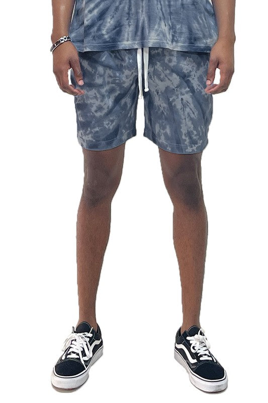 Men's Cyclone Pinwheel Tie Dyed Shorts-6 Colors