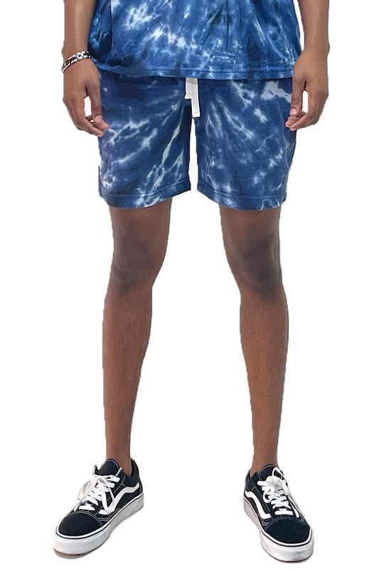 Men's Cyclone Pinwheel Tie Dyed Shorts-6 Colors